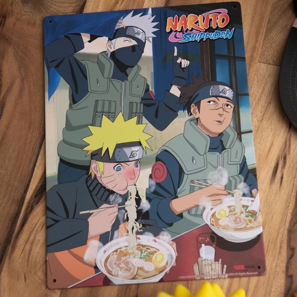NARUTO SHIPPUDEN LOT - Hat, Piggy Bank, Trivia Game, Key Chain, Metal Art, Cards - Picture 6 of 6